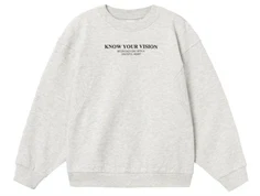 Name It light grey melange sweatshirt